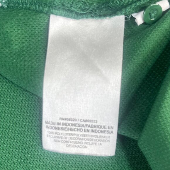 Nike Bethany College Athletics Polo Shirt Mens Large Green DriFit Golf - Picture 7 of 8